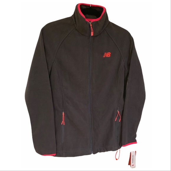 NEW New Balance Jacket NEW WITH TAGS Premium Fleece jacket Zip-up Size S - Picture 6 of 9